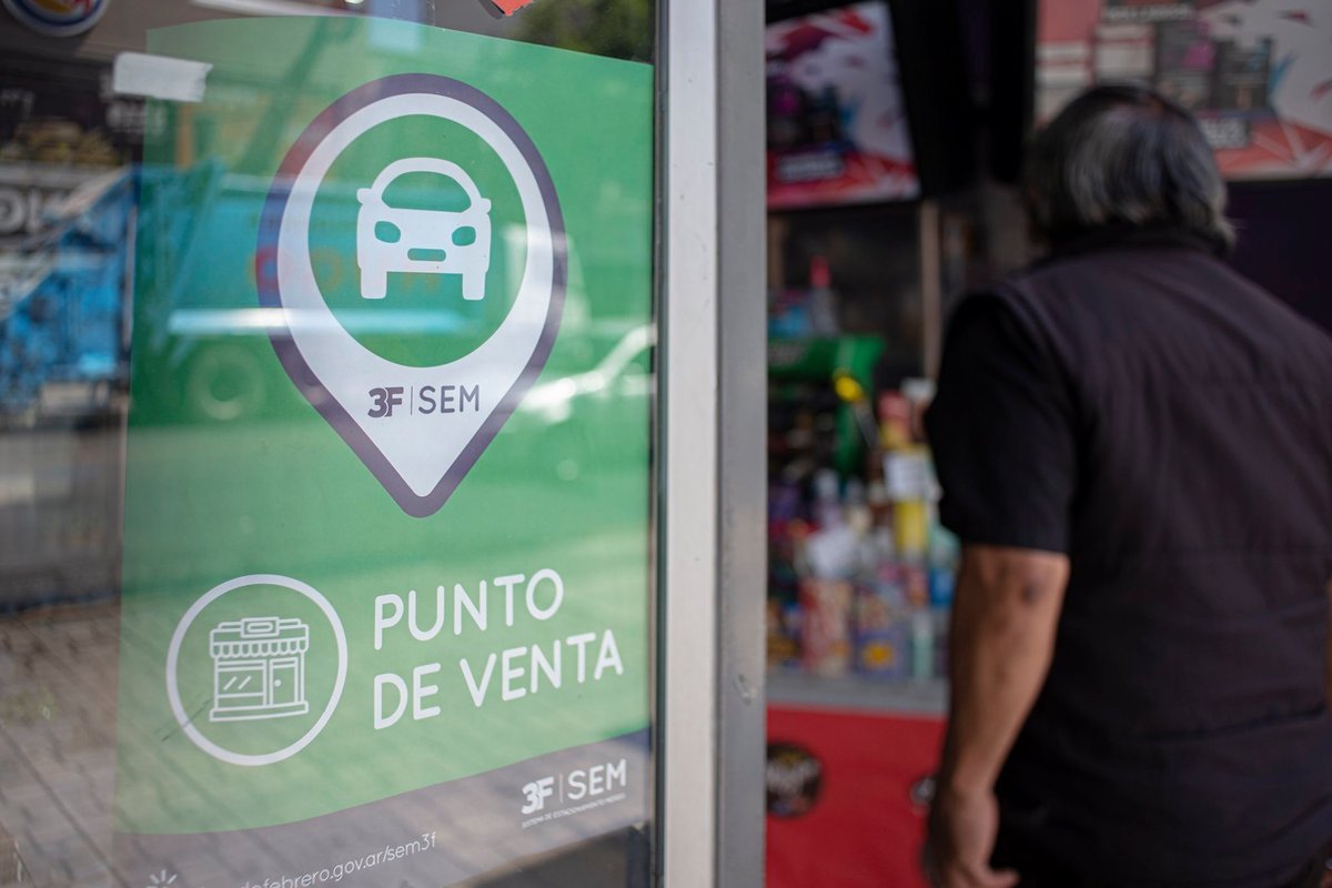 Los puntos de venta en Tres de Febrero para abonar el sistema de Estacionamiento Medido en Caseros y Ciudadela.
