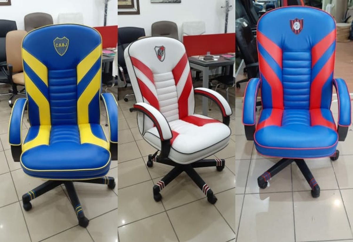 La vecina de Tres de Febrero realiza adem&aacute;s de distintos modelos de silla gamer, de oficina, para PC y hasta personalizadas con equipos de f&uacute;tbol. 
