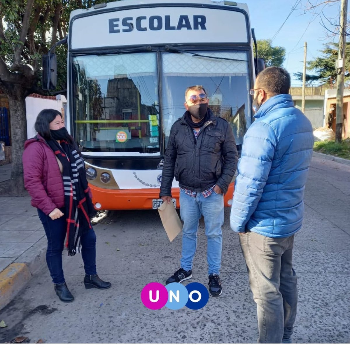 El encuentro del Bloque UNO con los transportistas escolares de Hurlingham.