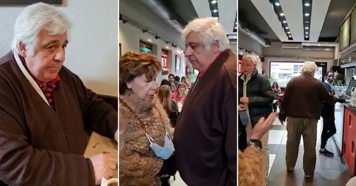 Samid fue escrachado por un grupo de clientas de la parrilla de Ramos Mej&iacute;a