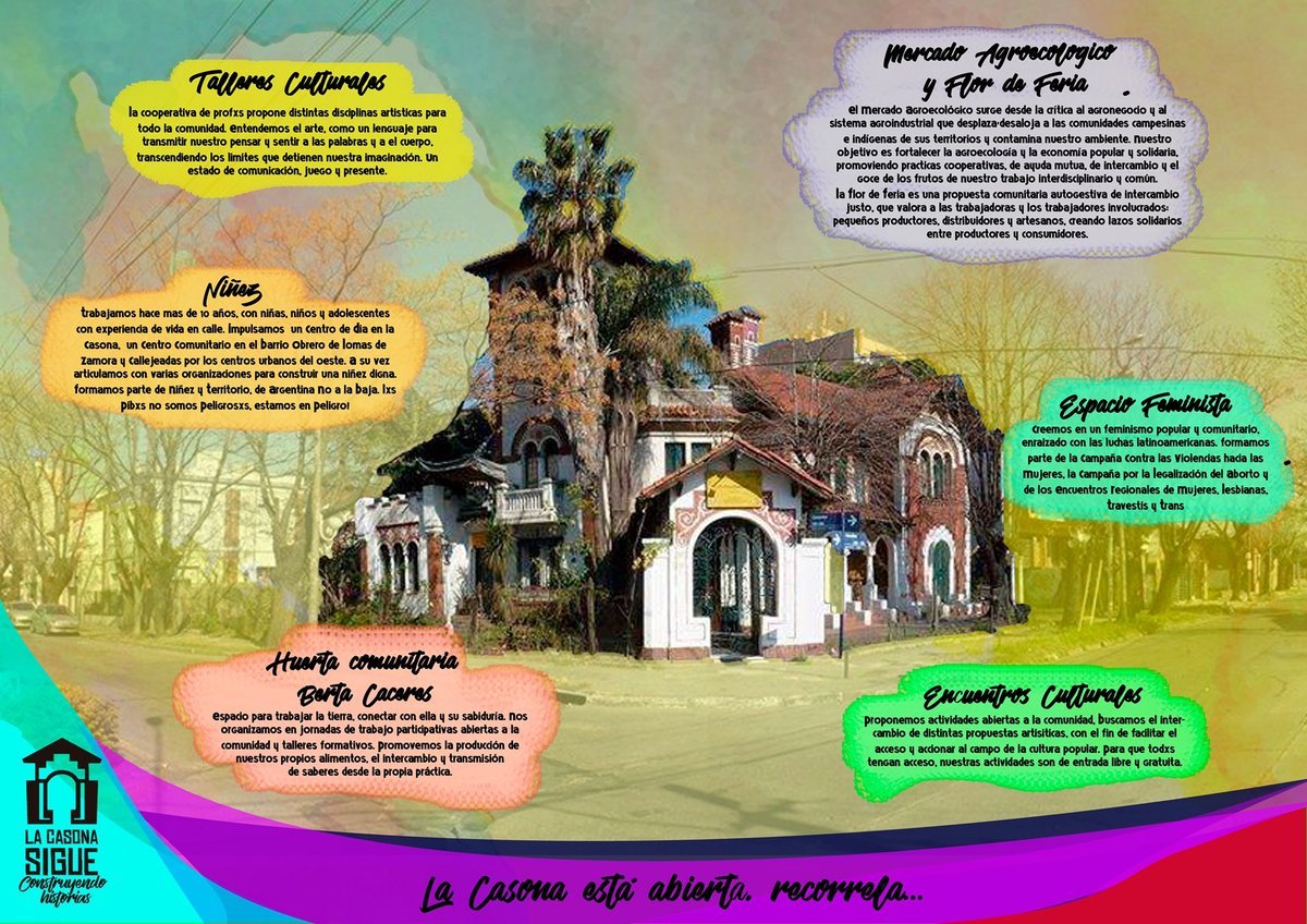 Todas las actividades que se realizaron en la casona hist&oacute;rica de Haedo