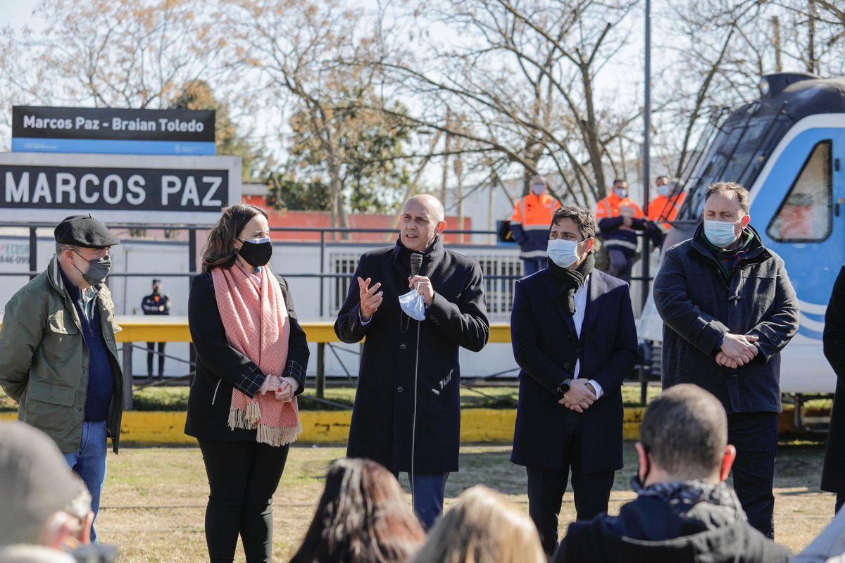El tren permitir&aacute; volver a conectar Marcos Paz con La Matanza y la Ciudad de Buenos Aires