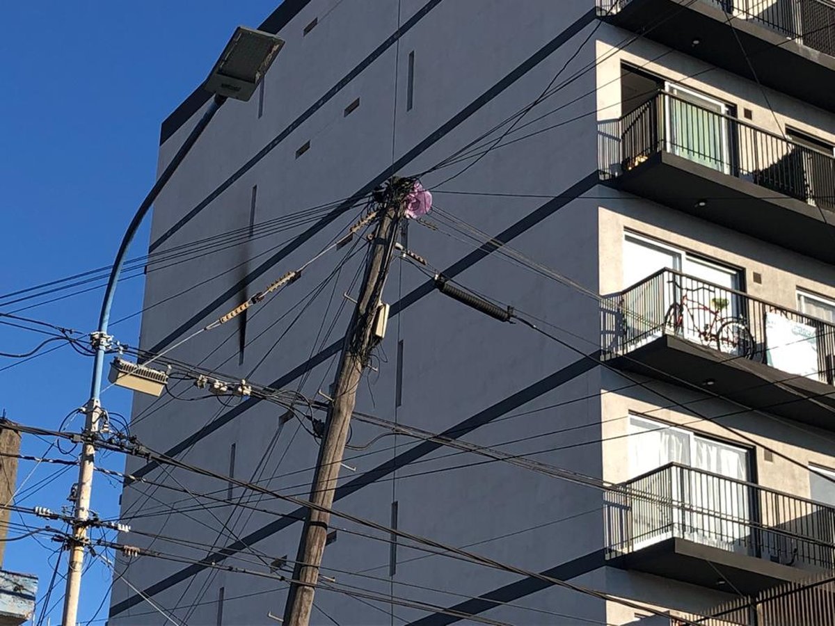 El lugar d&oacute;nde se origin&oacute; el incendio en Caseros