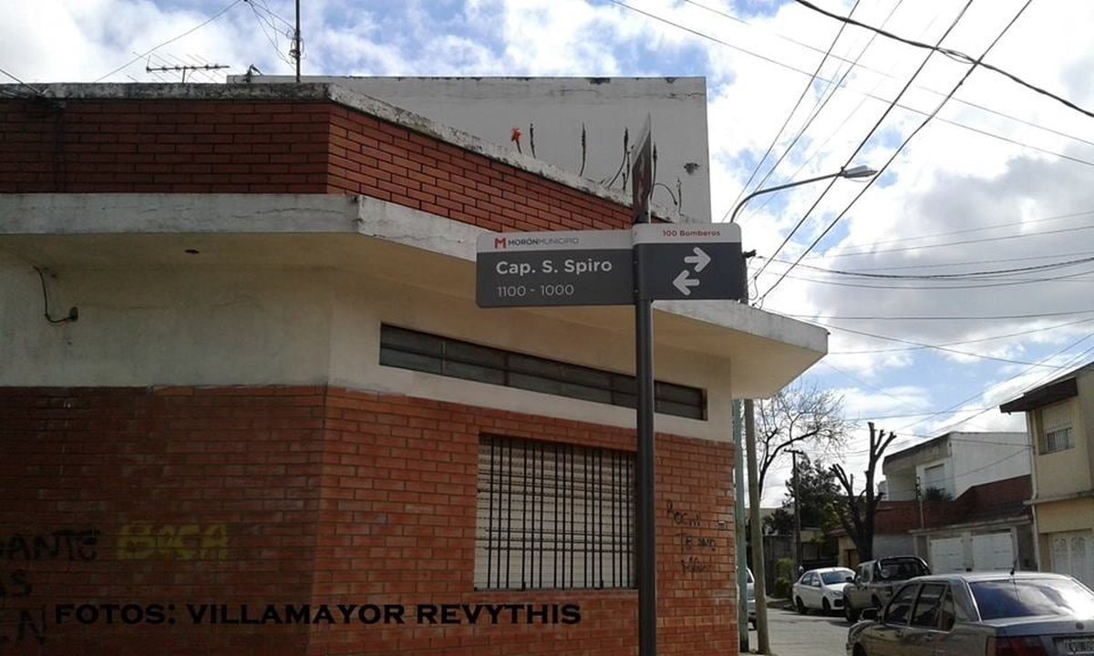 Spiro tambi&eacute;n tiene su calle en Mor&oacute;n