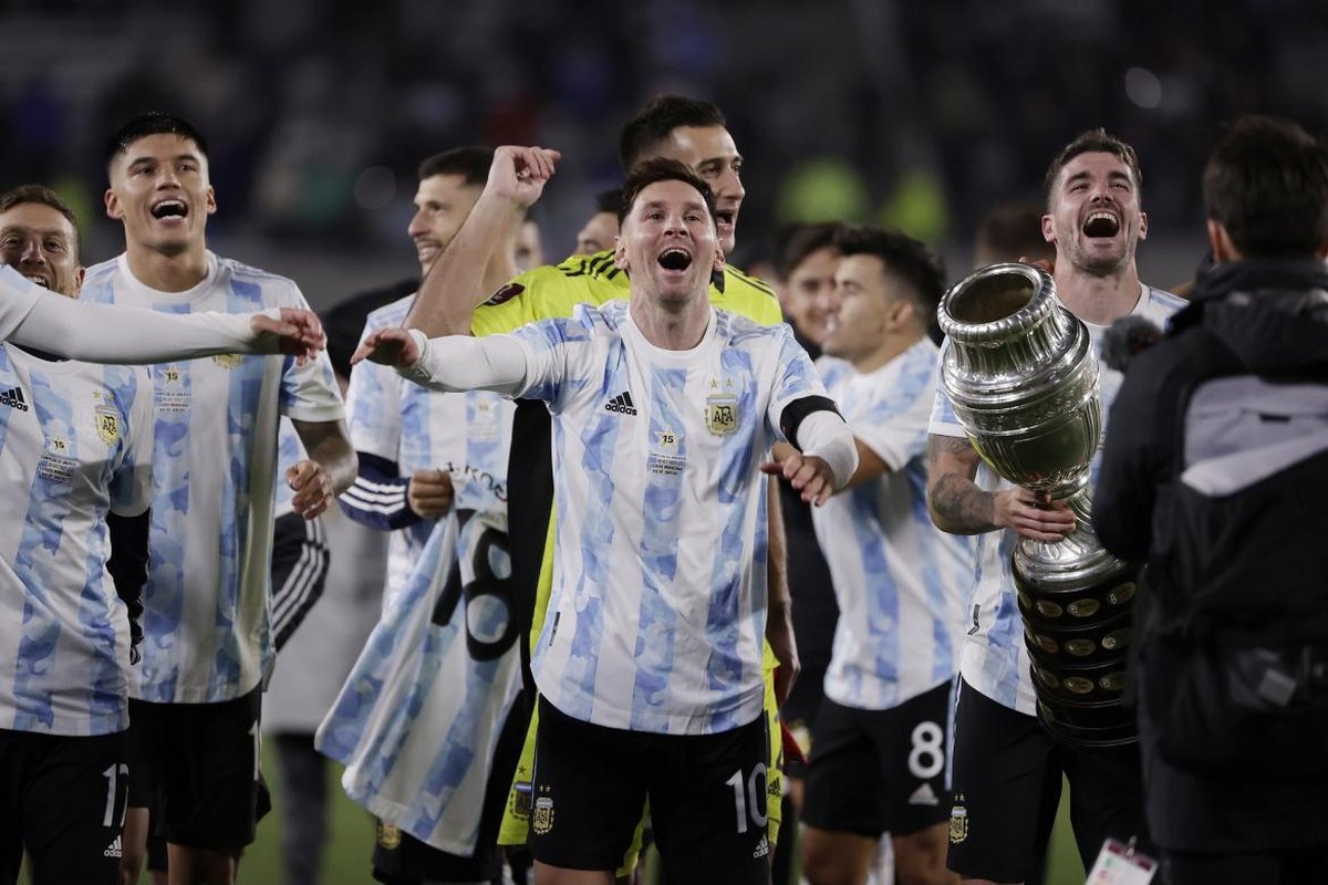 Lionel Messi y la Copa: Argentina celebr&oacute; la obtenci&oacute;n de un t&iacute;tulo con un show que incluy&oacute; la presentaci&oacute;n de Jimena Bar&oacute;n