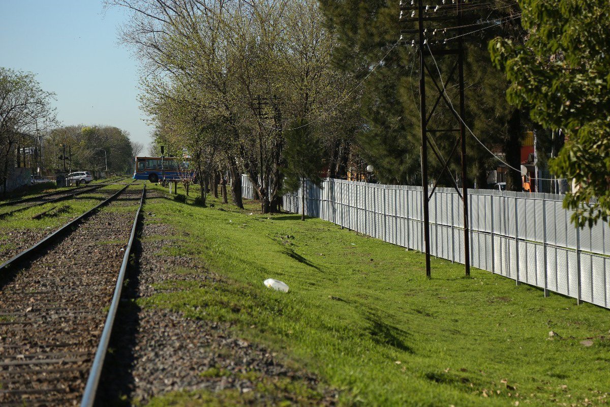 El servicio de Trenes Argentinos a su llegada a San Justo (Fotos En El Subte)