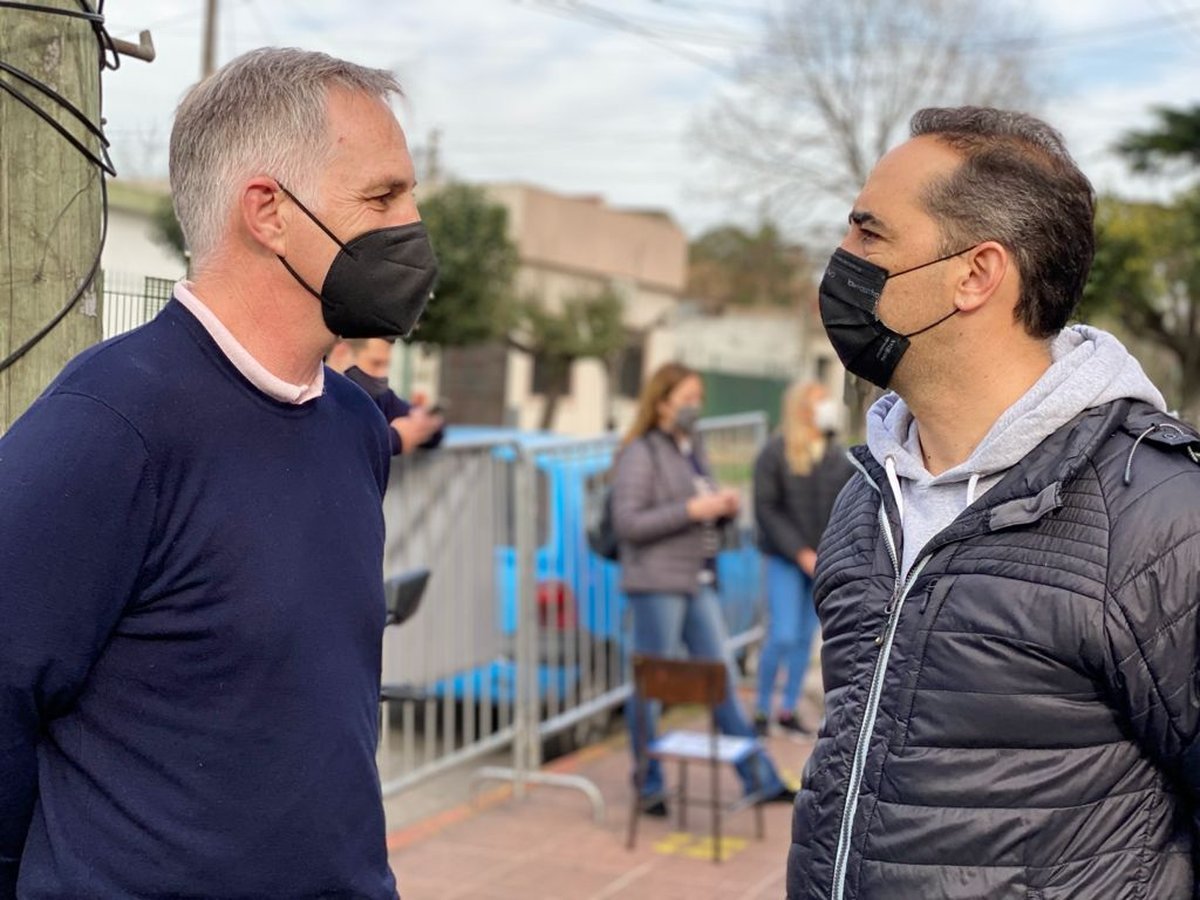Tagliaferro vot&oacute; junto a Ugartemend&iacute;a en Castelar.