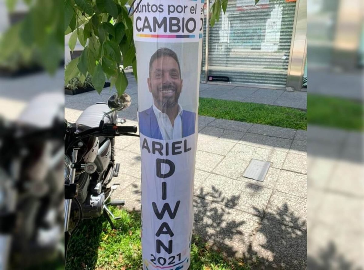 Ariel Diwan se mostro muy decepcionado por no poder representar a la lista de Facundo Manes en Mor&oacute;n