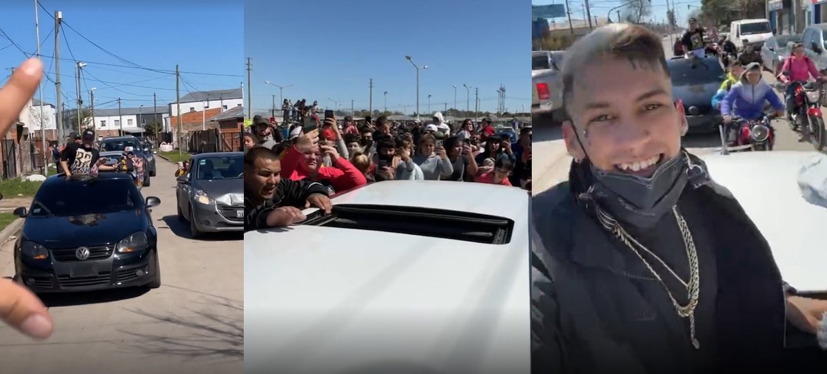 L Gante comparti&oacute; toda la caravana por su Instagram