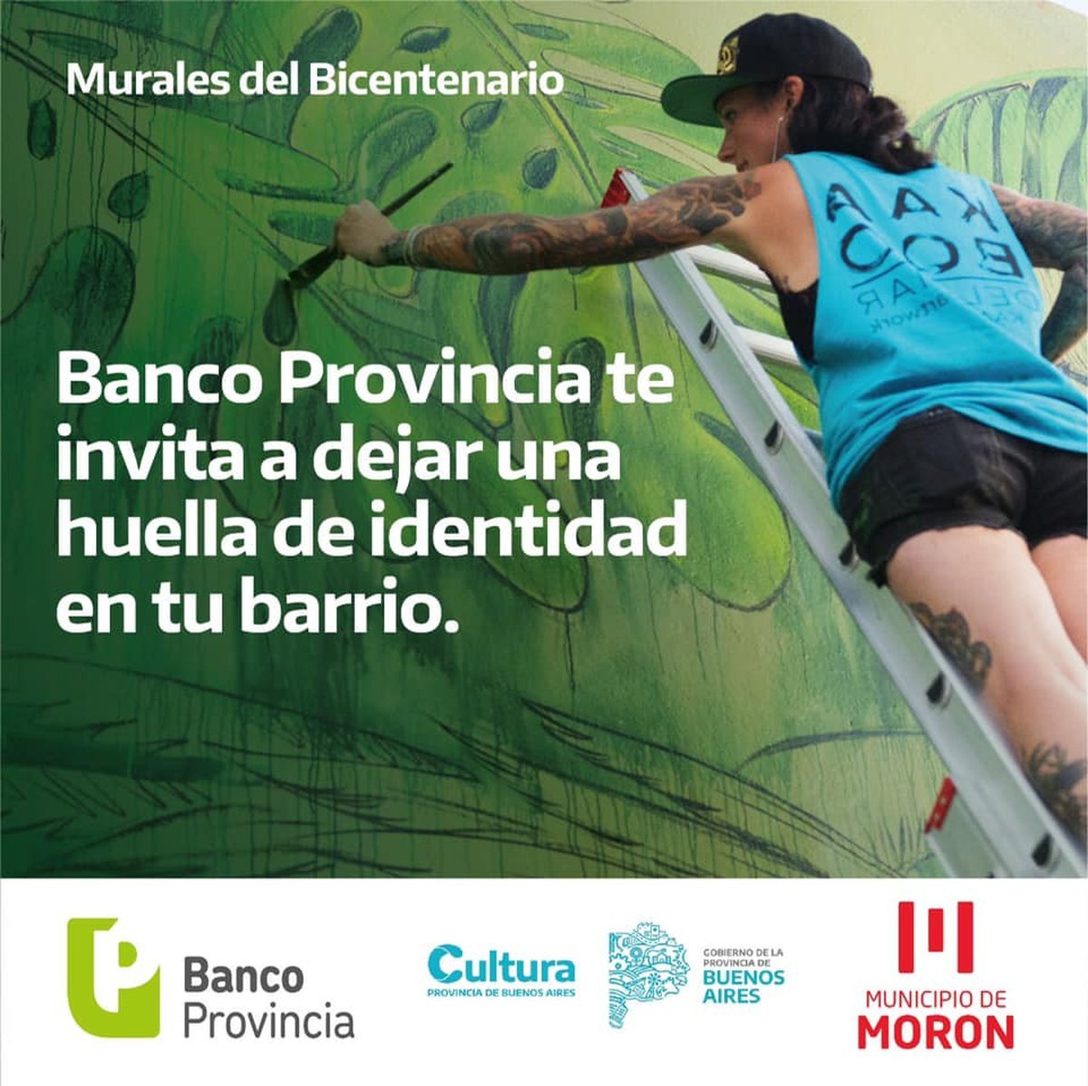 El Mural del Bicentenario que se realizar&aacute; en Haedo.