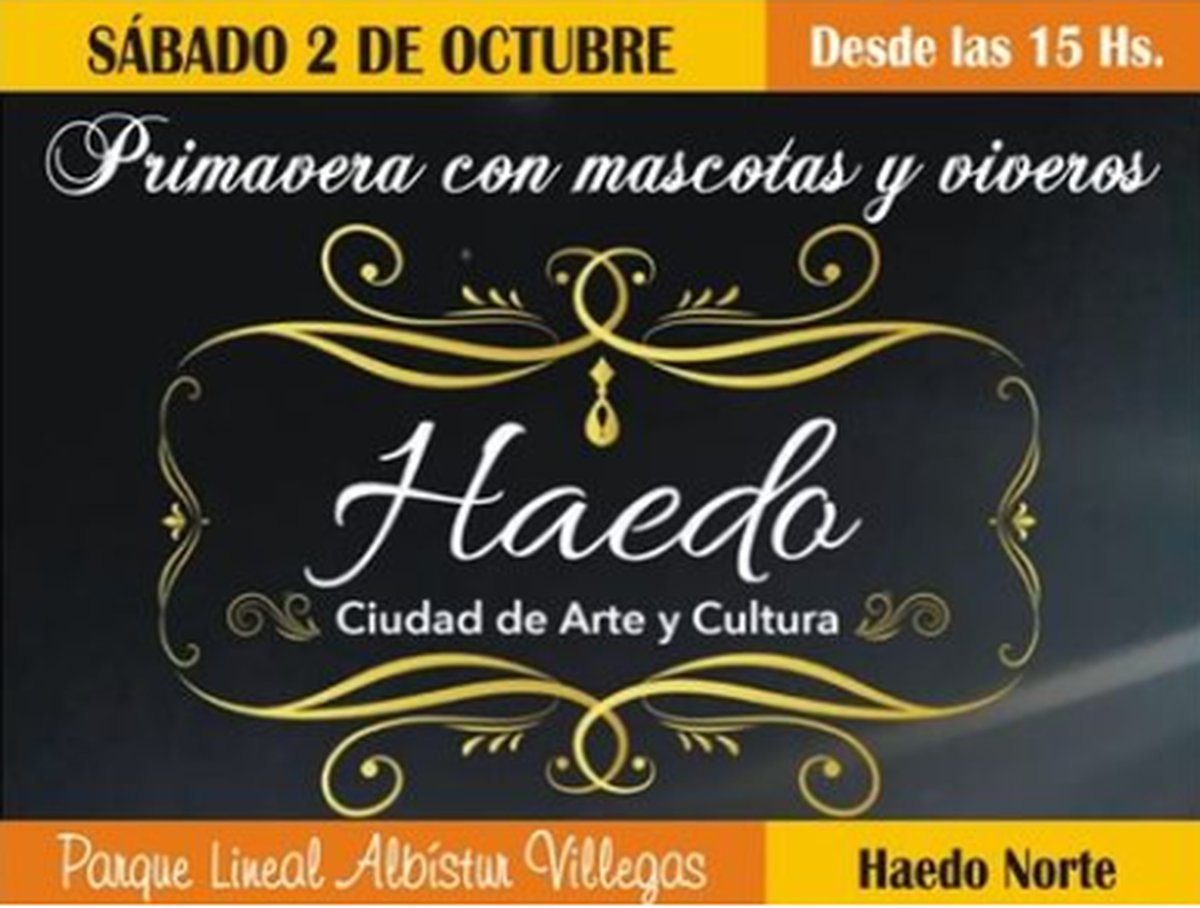 Llegan los festejos por la primavera a Haedo