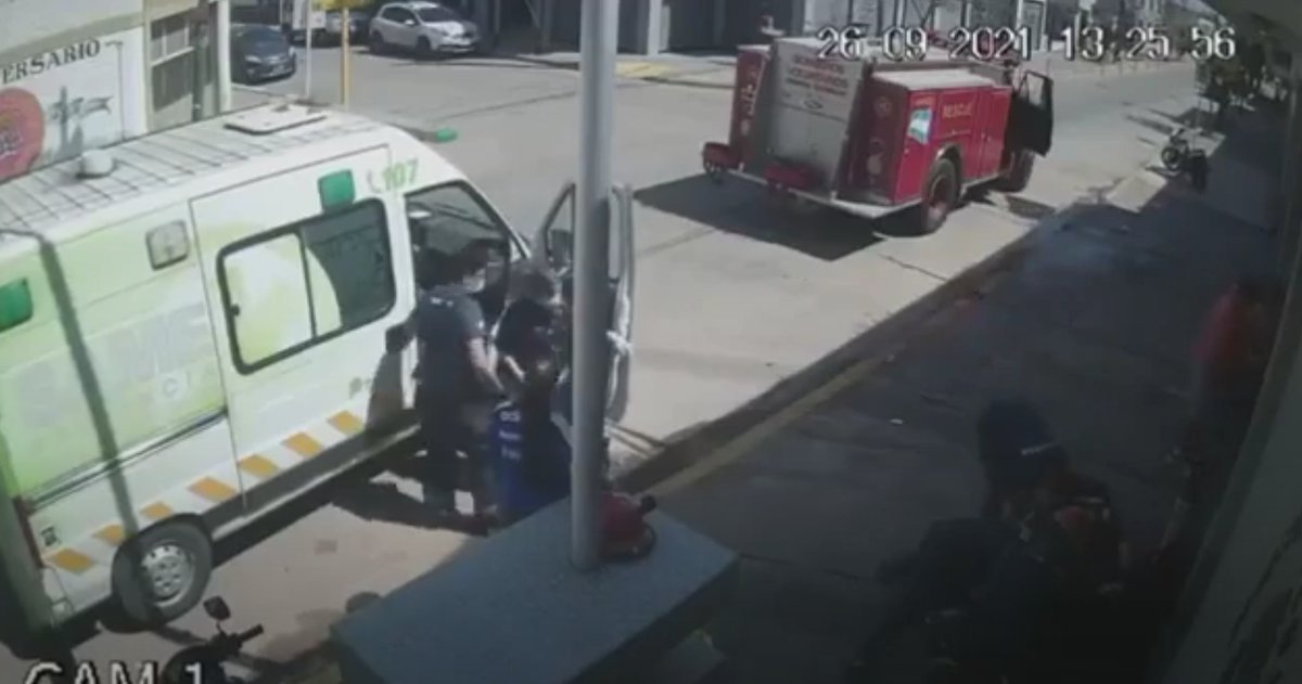 Bomberos voluntarios salvaron a un nene ahogado en General Rodr&iacute;guez.