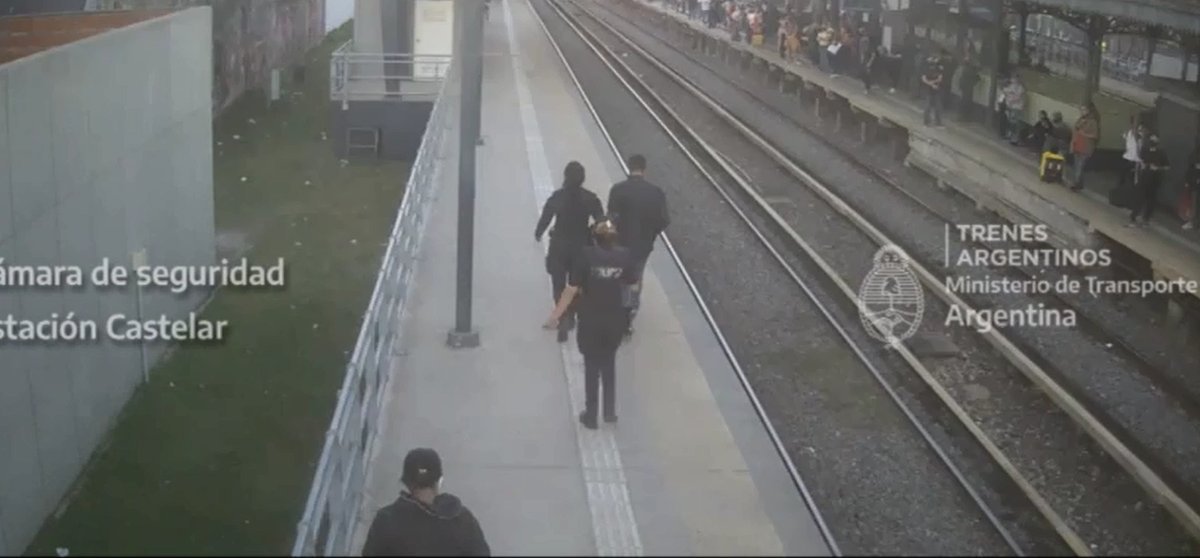 El ladr&oacute;n fue detenido en la estaci&oacute;n Castelar del Tren Sarmiento