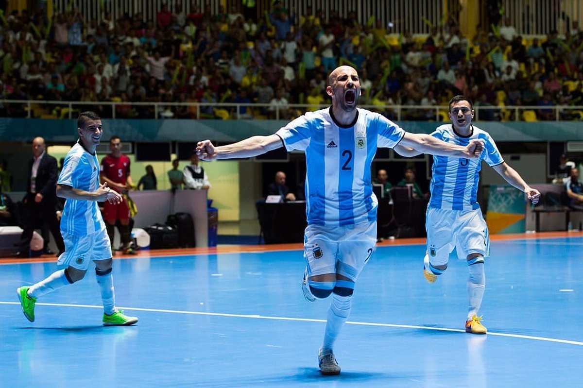 Argentina venci&oacute; 5-2 a Portugal en las semifinales del &uacute;ltimo Mundial de Futsal