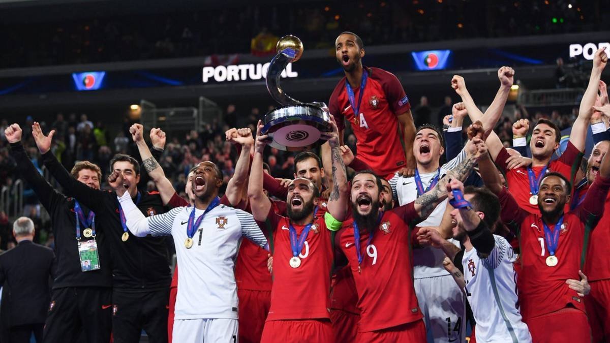 La selecci&oacute;n de Portugal de Futsal es el vigente campe&oacute;n de la Eurocopa