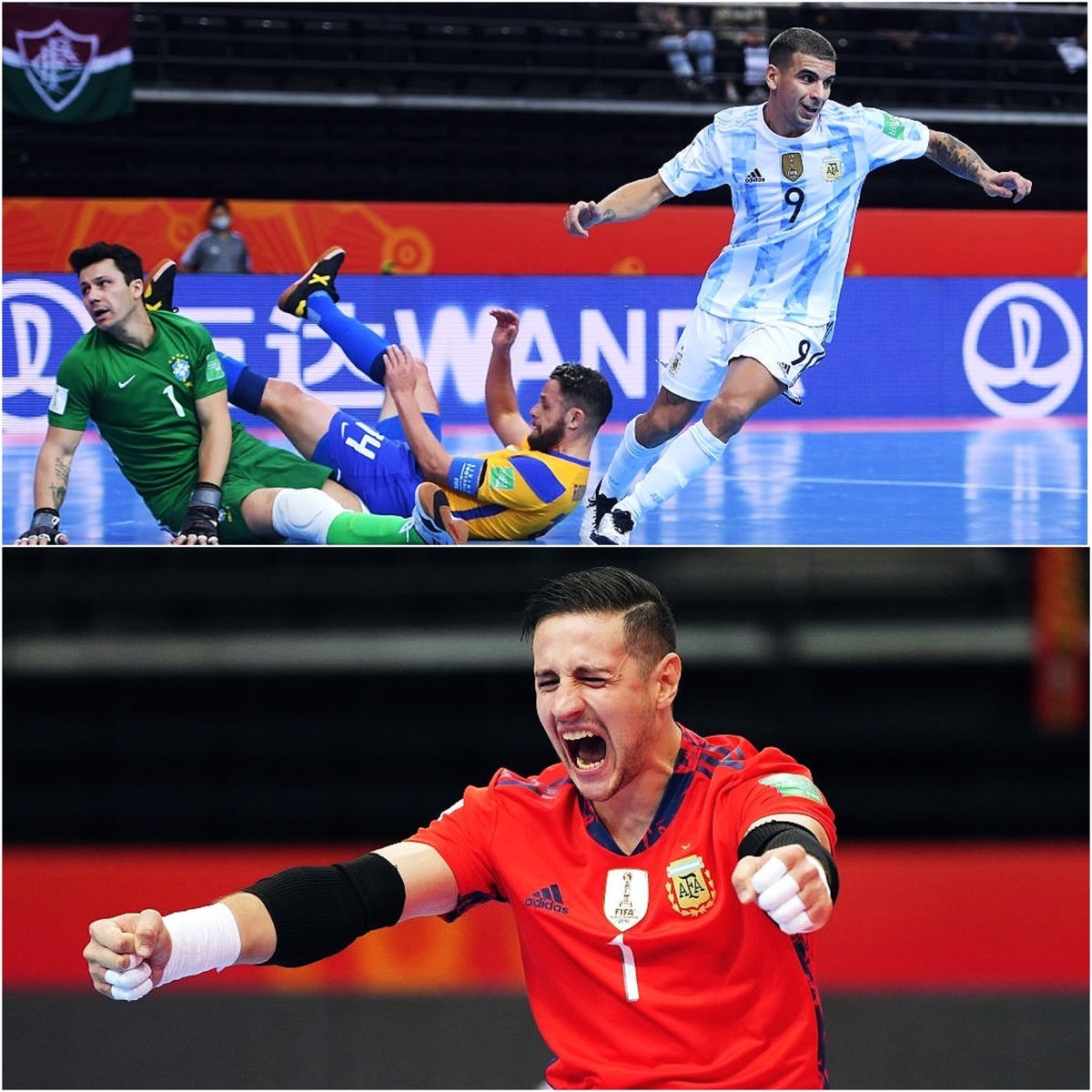 "Titi" Borruto en ataque (goleador hist&oacute;rico) y Nico Sarmiento en el arco: dos de las figuras de la Selecci&oacute;n argentina de Futsal