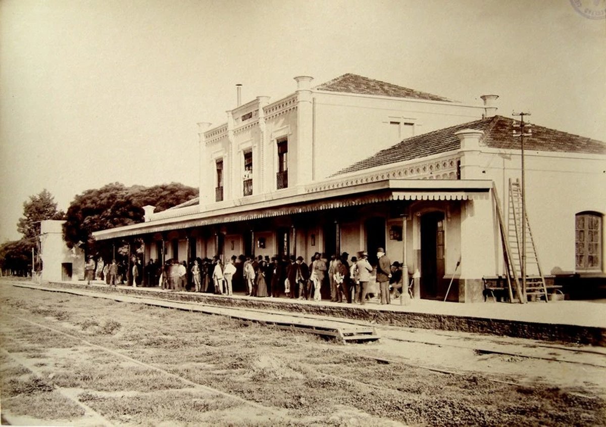 Estaci&oacute;n de Mor&oacute;n 1889