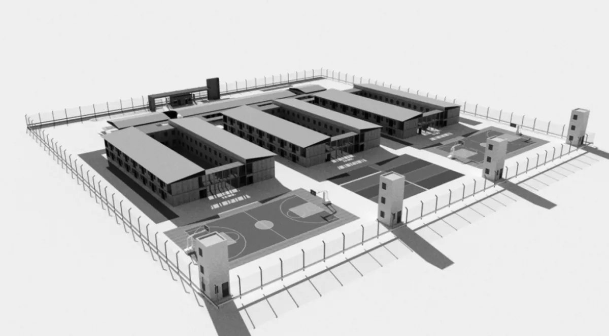 Planos del proyecto oficial. Har&aacute;n estudios de impacto ambiental en Merlo.