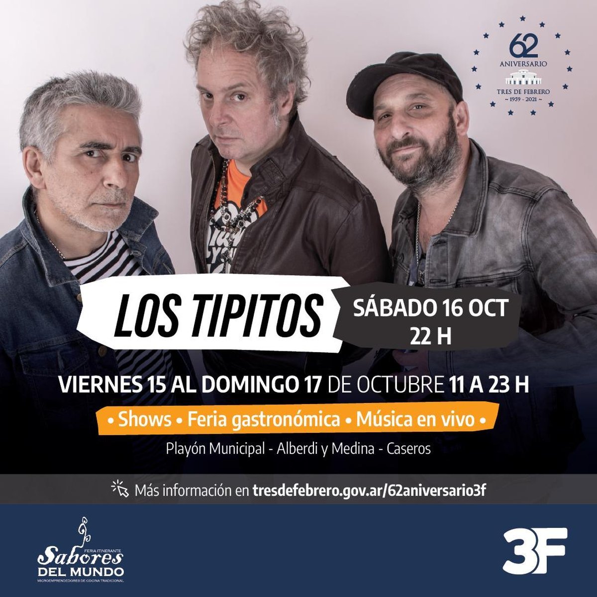 Show de Los Tipitos en Tres de Febrero.