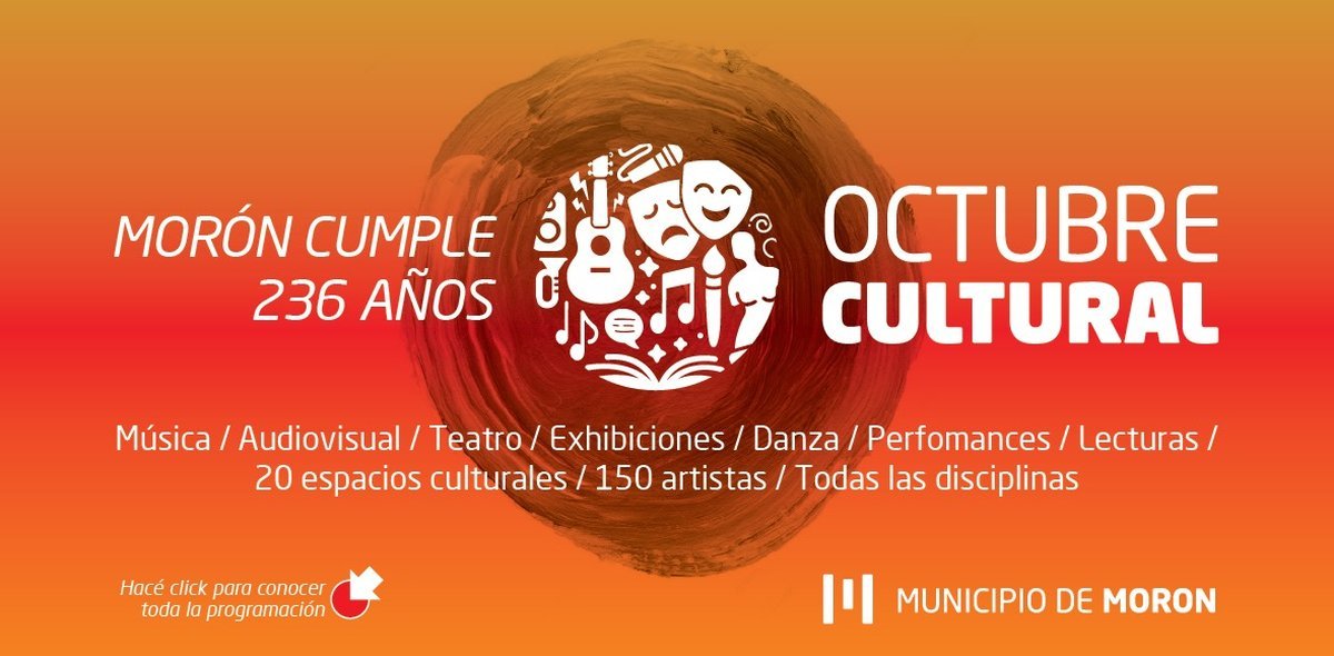 "Octubre Cultural" en Mor&oacute;n.