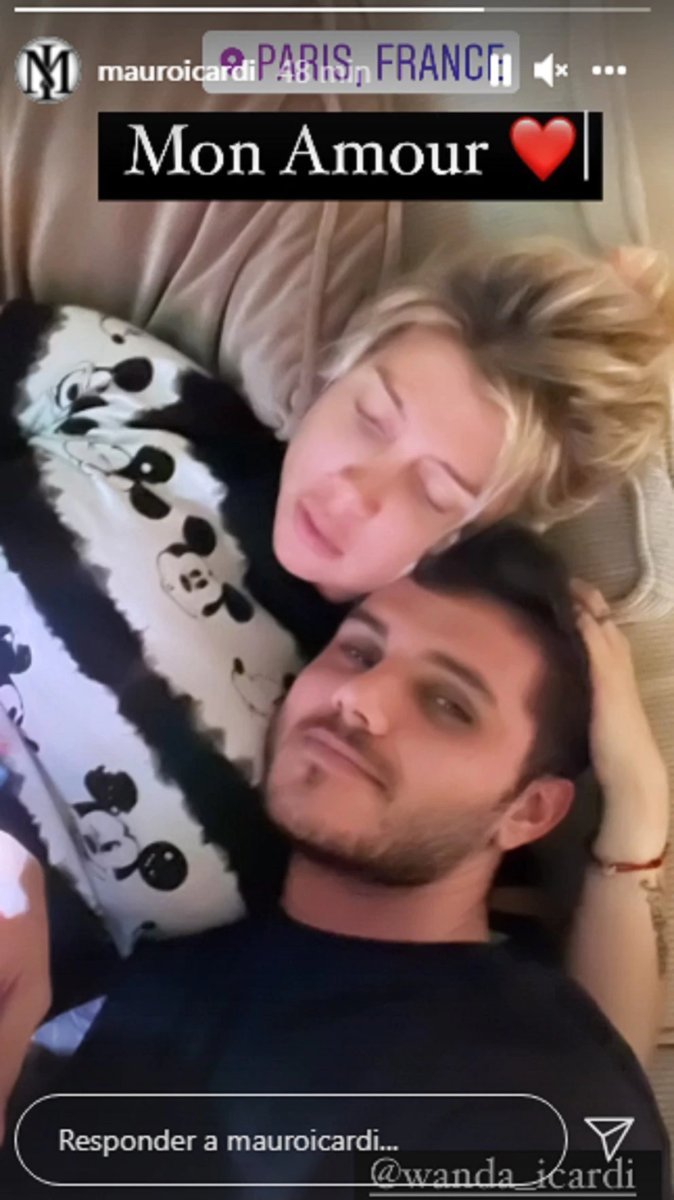 Wanda Nara y Mauro Icardi tras es esc&aacute;ndalo con la China Su&aacute;rez.