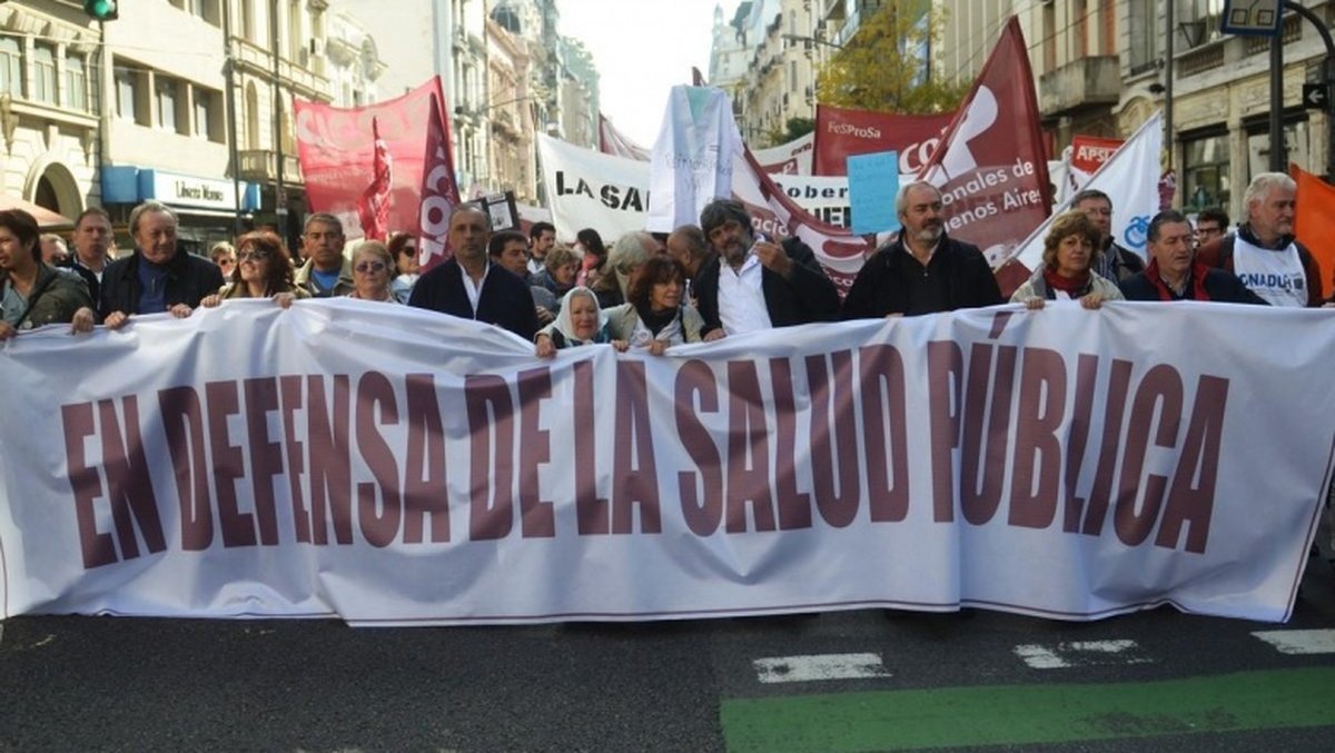 Los profesionales de la Salud en la Provincia de Buenos Aires se encuentran de paro.