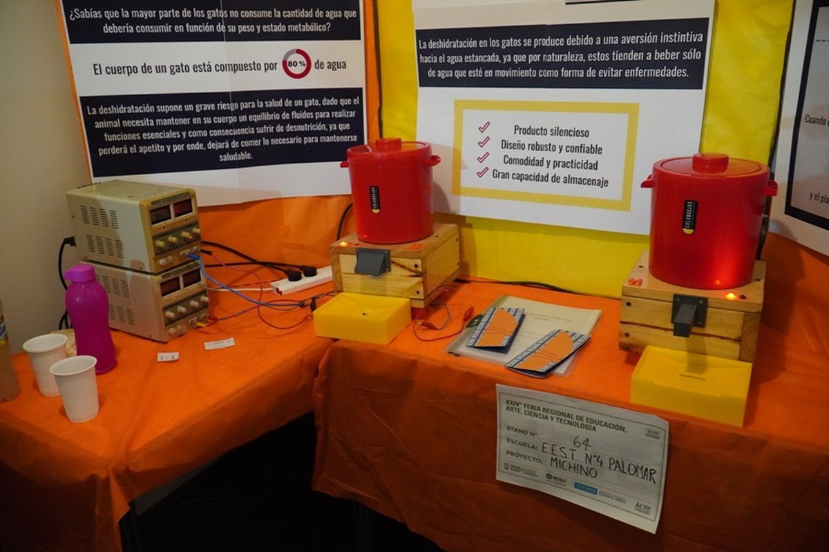 Los proyectos educativos se presentaron en la Feria del Libro de Merlo