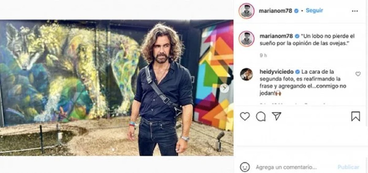 La publicaci&oacute;n que Mariano Mart&iacute;nez borr&oacute; de sus redes