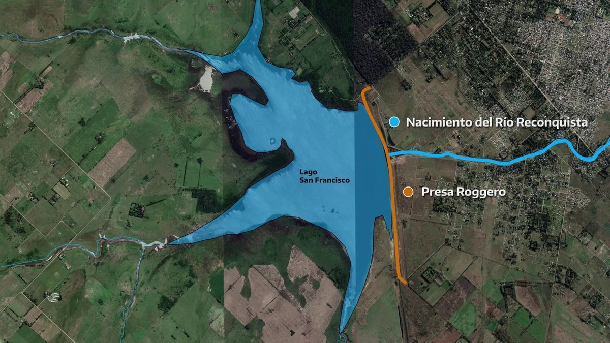 El nacimiento del R&iacute;o Reconquista en Moreno