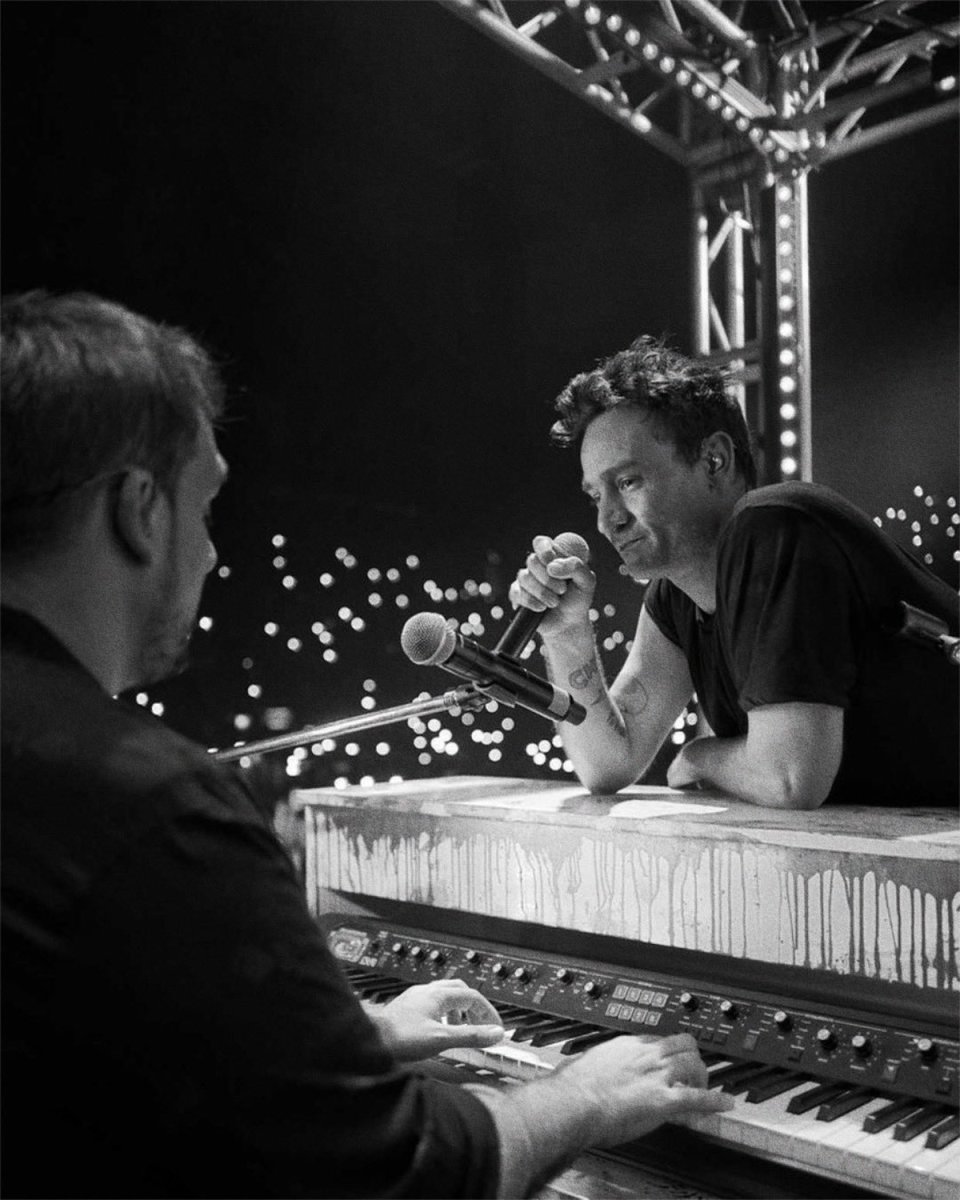 Chano pudo disfrutar del show y la m&uacute;sica junto a su hermano Bambi