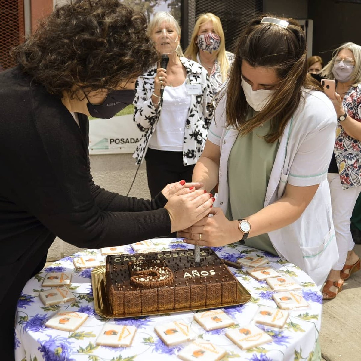 La ministra de Salud celebr&oacute; un nuevo aniversario de Casa Posadas en Mor&oacute;n.