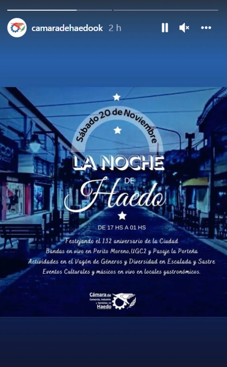 La C&aacute;mara de Comercio organiza "La Noche de Haedo".