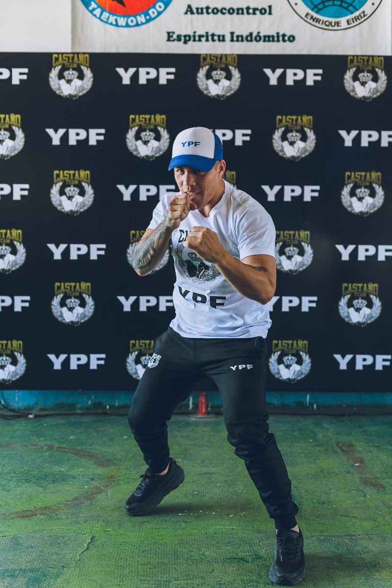 Brian Casta&ntilde;o en San Justo.