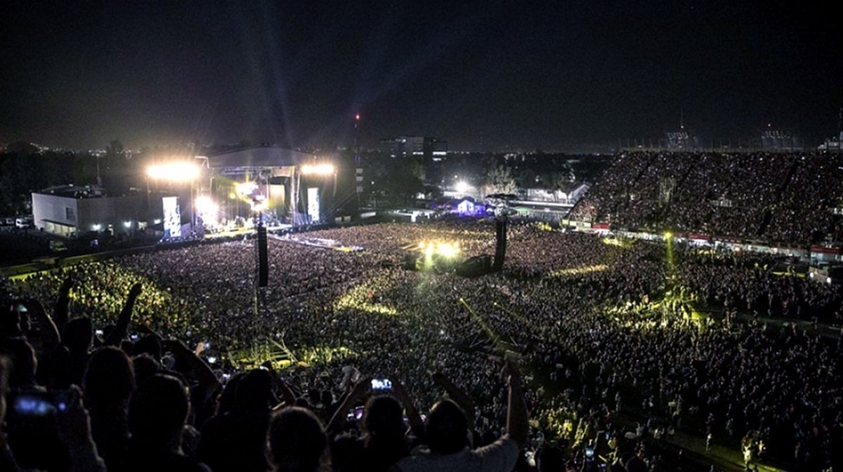 Eventos al aire libre con aforo al 100%.