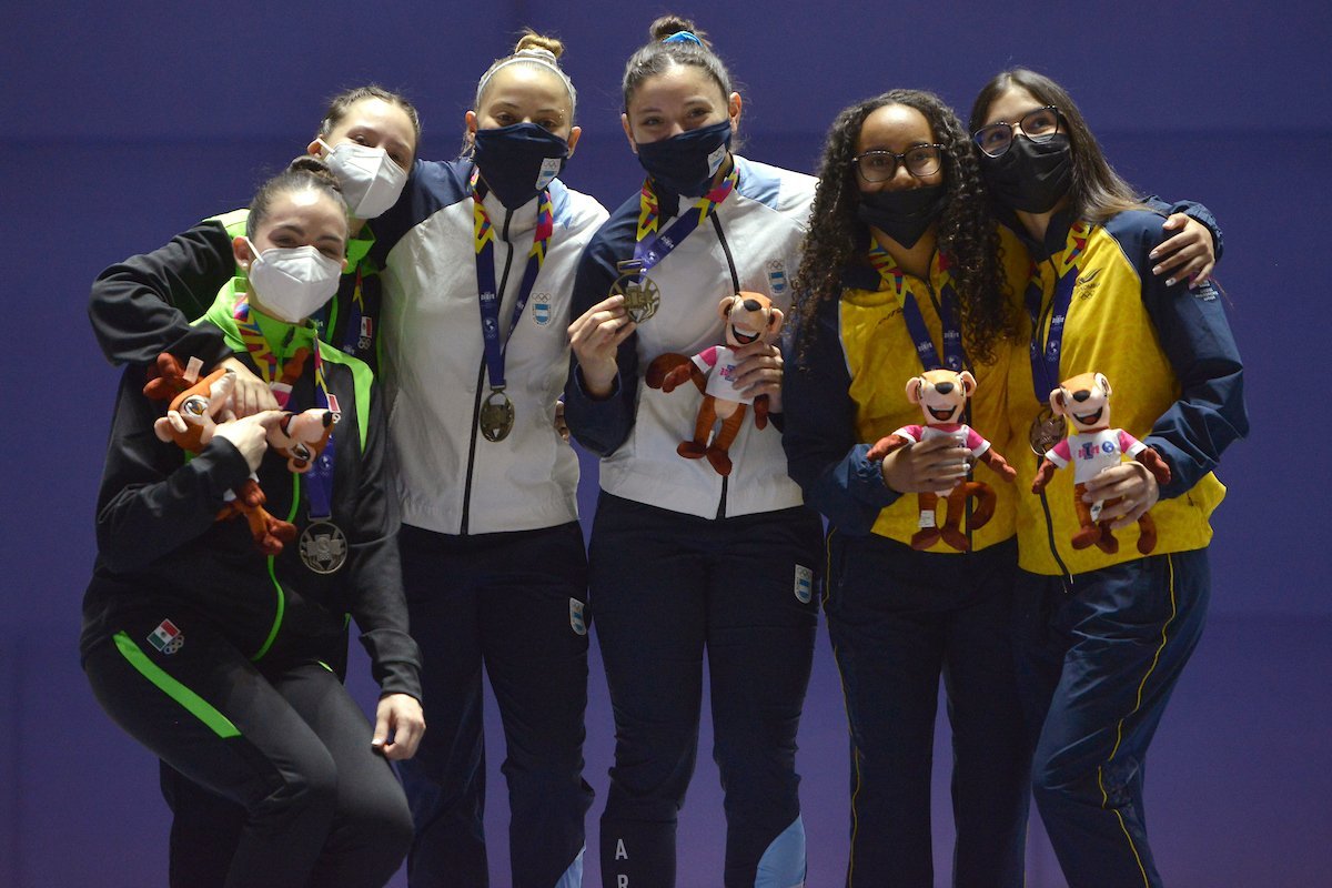 Argentina es oro en los Juegos Panamericanos juveniles de la mano de Podest&aacute; y Maldonado en gimnasia de trampol&iacute;n