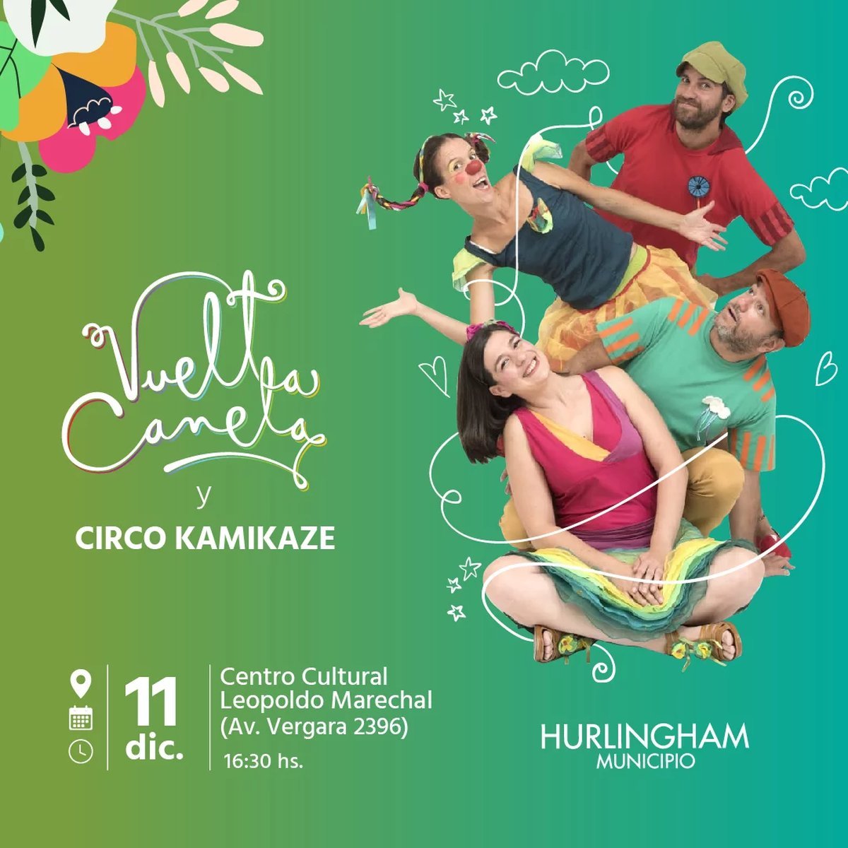 El grupo de circo llamado 