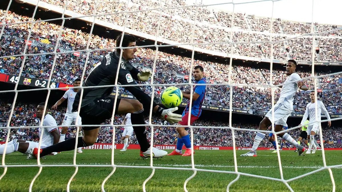 Su &uacute;ltimo gol fue en un cl&aacute;sico: Barcelona lo pudo disfrutar poco pero el Kun dej&oacute; su marca