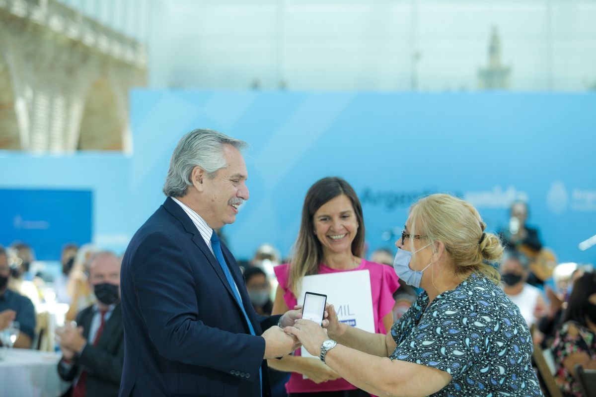 El presidente anunci&oacute; el bono para jubilados