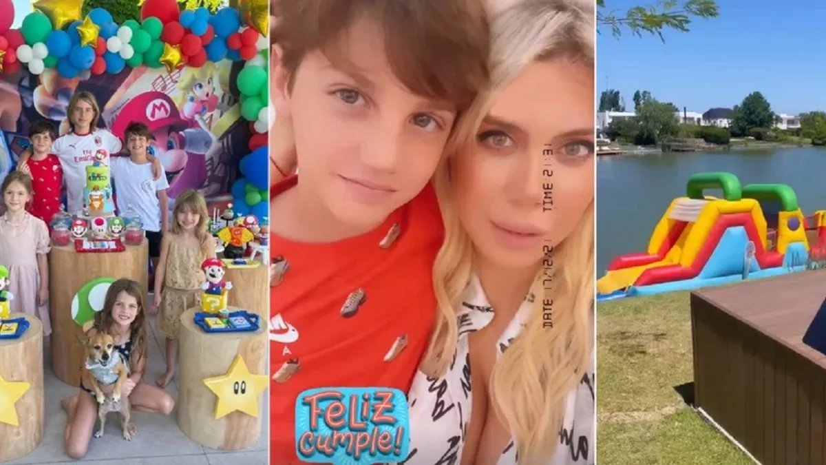 Wanda Nara le hab&iacute;a prometido al nene de General Rodr&iacute;guez que &eacute;l har&iacute;a la torta de cumplea&ntilde;os de Constantino pero no cumpli&oacute;