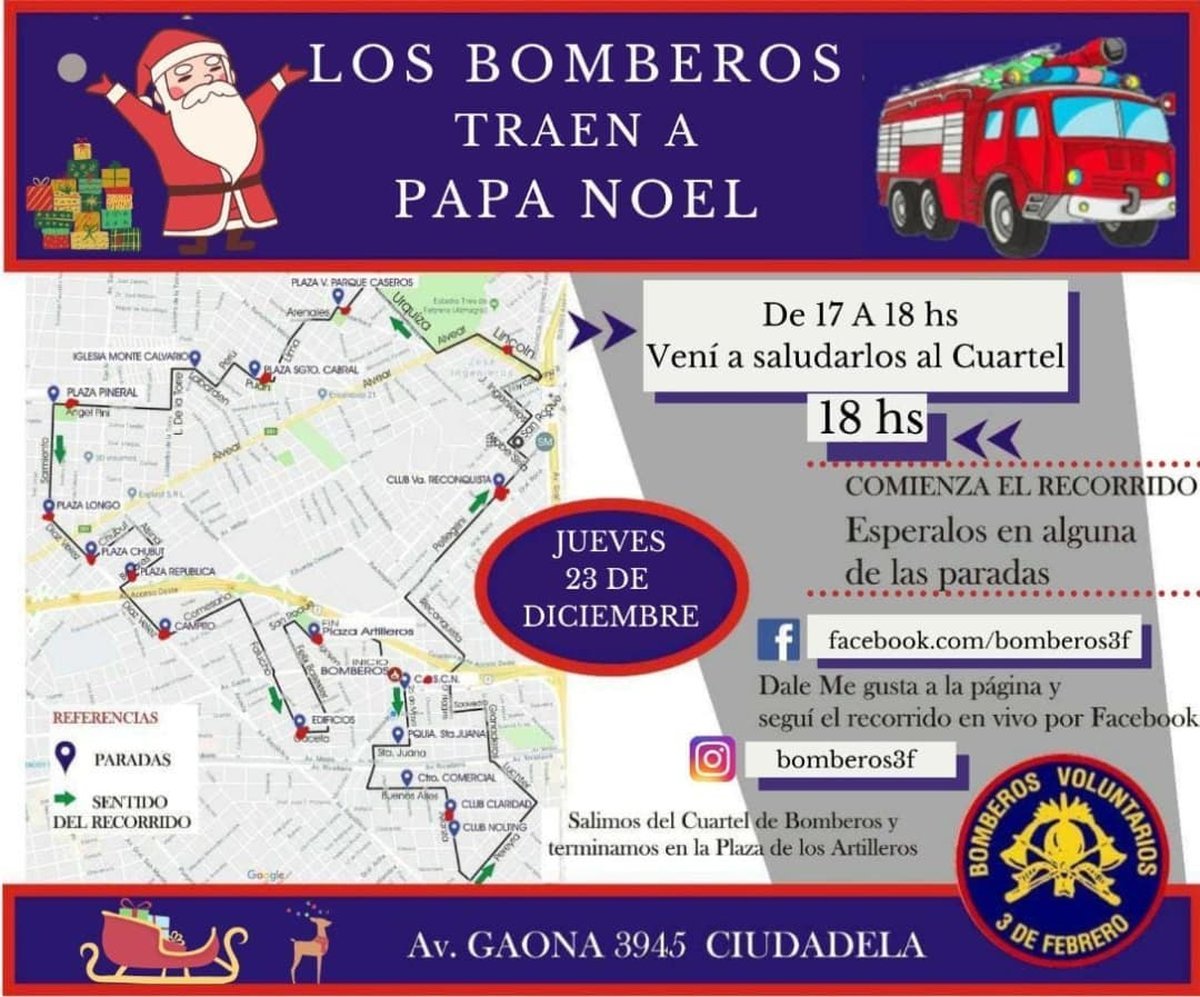 Tres de Febrero: el recorrido en Ciudadela