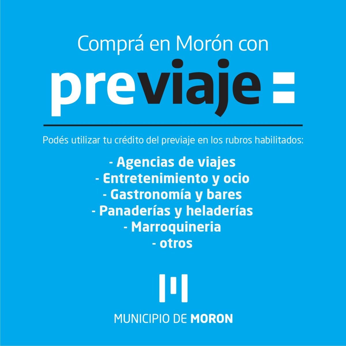 El PreViaje se puede usar en Mor&oacute;n