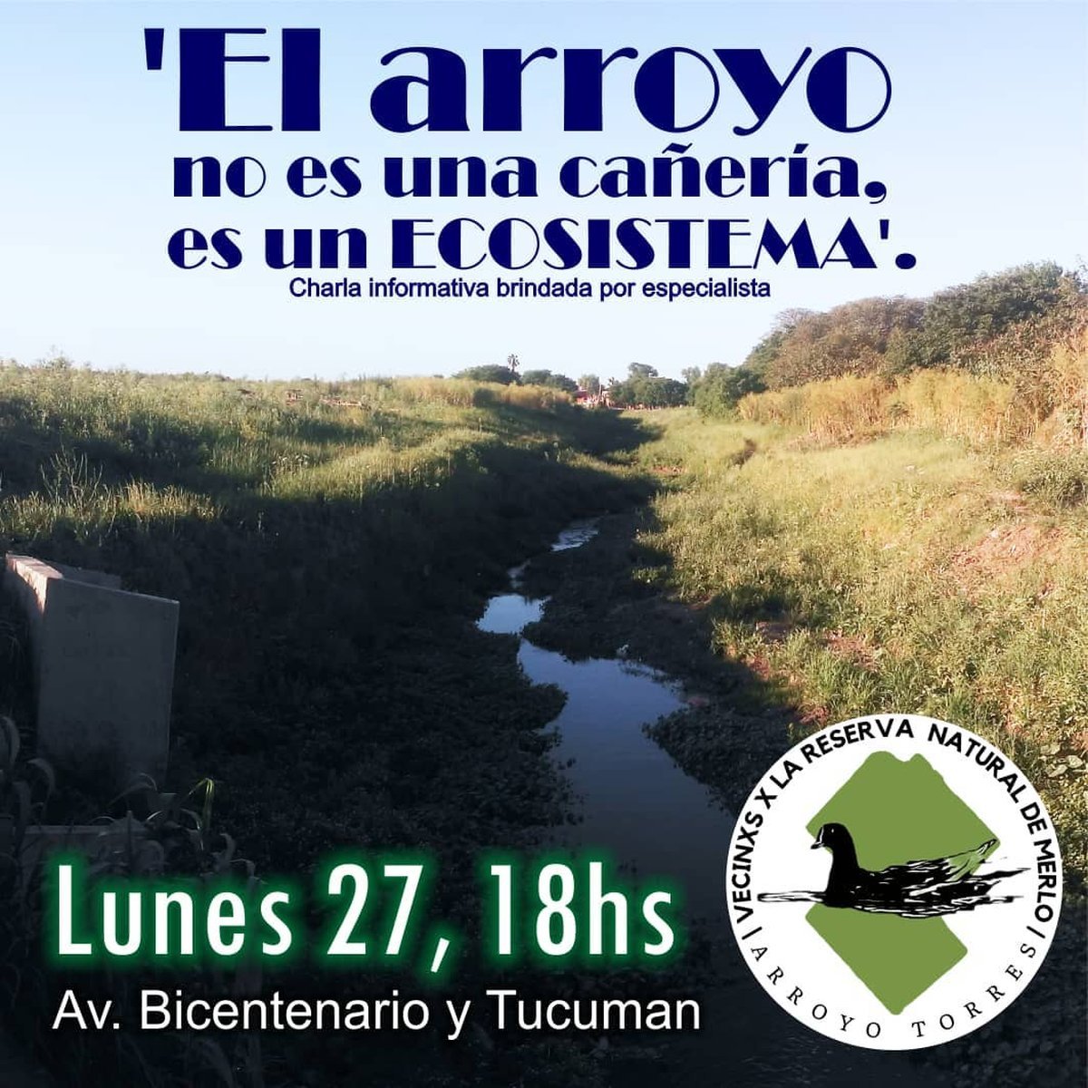 El lunes habr&aacute; un evento en la Reserva Natural de Merlo