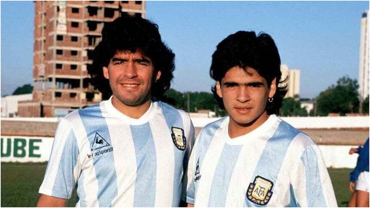 Hugo y Diego Maradona: Argentinos Juniors, Napoli y la Selecci&oacute;n argentino juntos