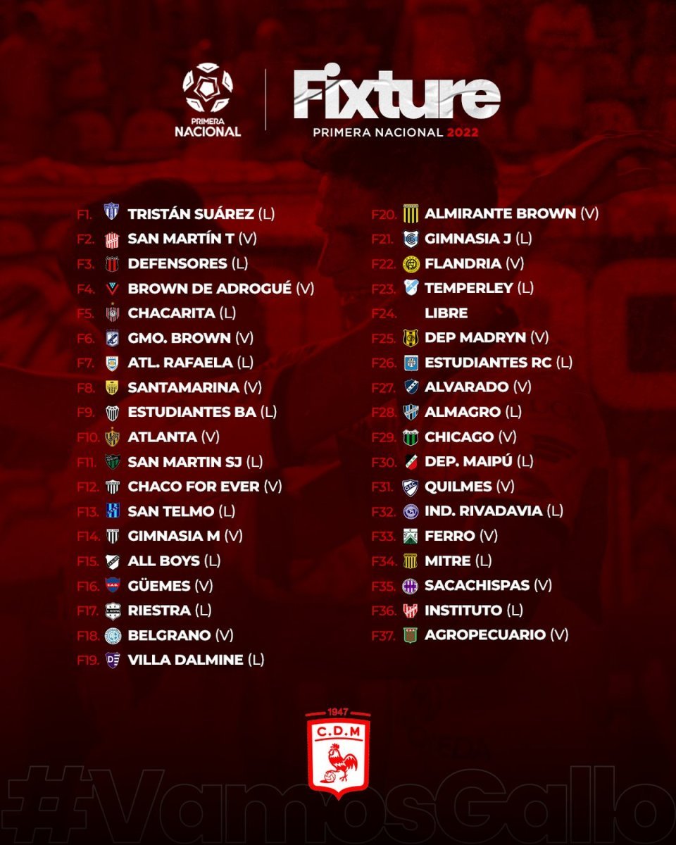 F&uacute;tbol: dos viajes a Madryn y dos cl&aacute;sicos de visitante para Deportivo Mor&oacute;n