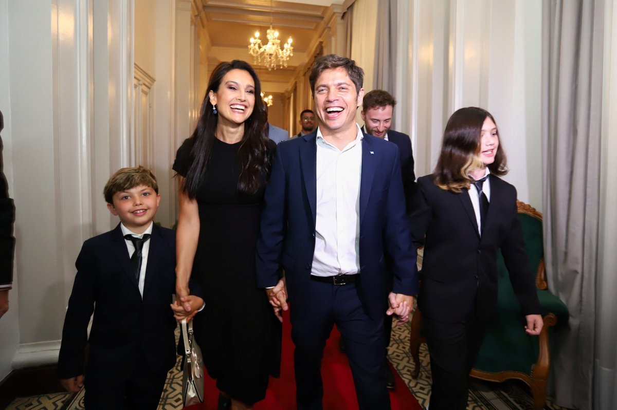 Kicillof y su familia se encuentra cumpliendo con el aislamiento
