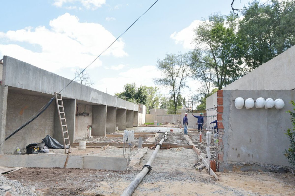Las obras del nuevo Centro de Desarrollo Infantil de General Rodr&iacute;guez contin&uacute;an&nbsp;