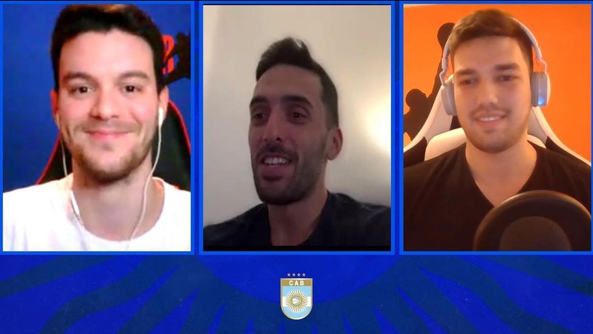 El&iacute;as es el conductor del programa de Twitch de la CAB y entrevist&oacute; a varios jugadores de la selecci&oacute;n como Facu Campazzo