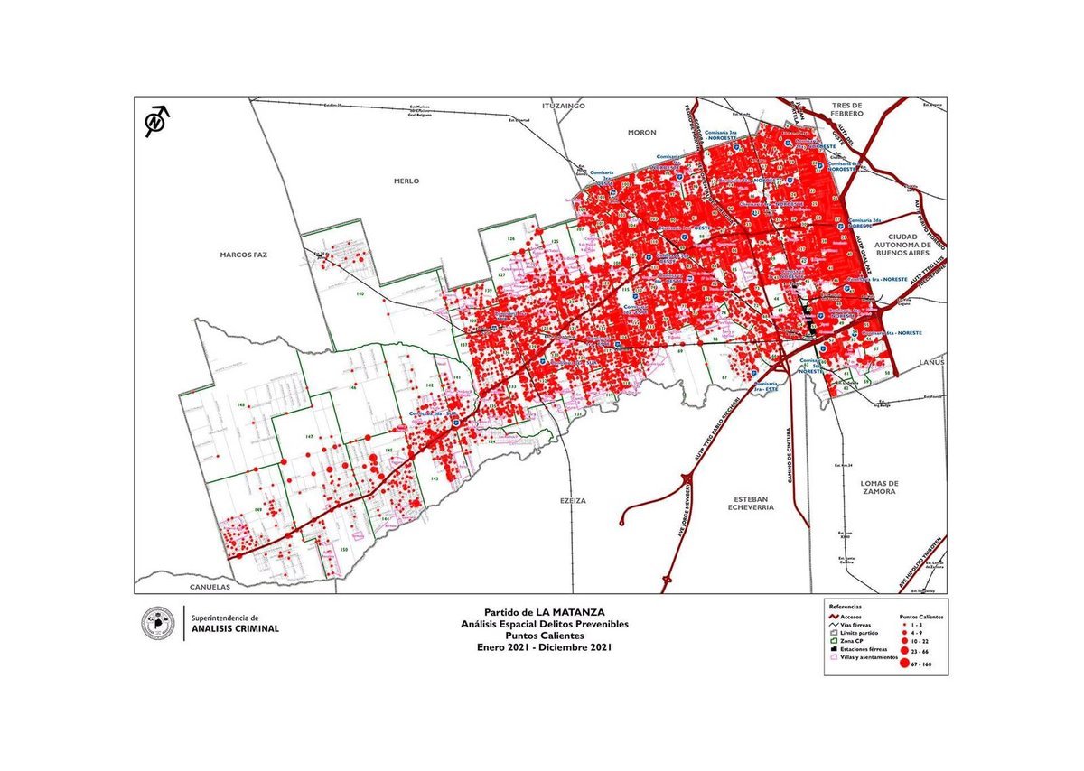El mapa del delito y la inseguridad en La Matanza: los vecinos piden m&aacute;s prevenci&oacute;n