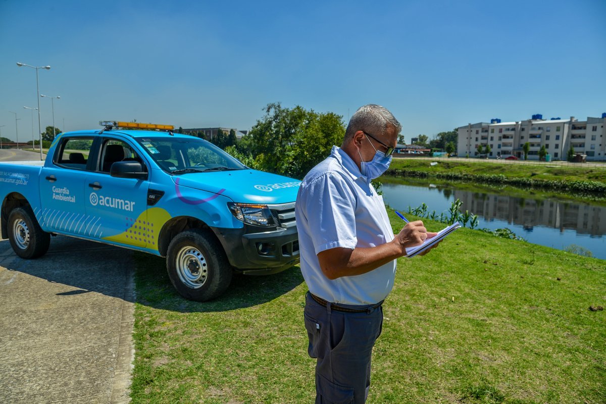 Las Guardias Ambientales son equipos de supervisi&oacute;n m&oacute;viles que recorren la Cuenca Matanza Riachuelo los siete d&iacute;as de la semana.
