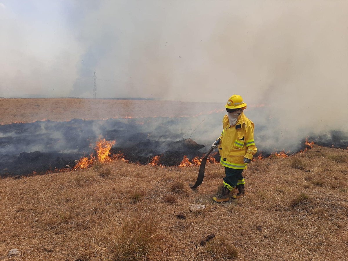 Tres Bomberos de Merlo viajaron a combatir los incendios de Corrientes